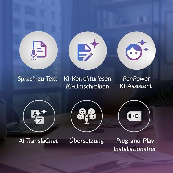 AI VoiceWriter – Smart Dictation & AI Writing Assistant for Windows & Mac | USB Dongle & Mobile App for Voice Input, Proofreading, Rewriting & Multilingual Support