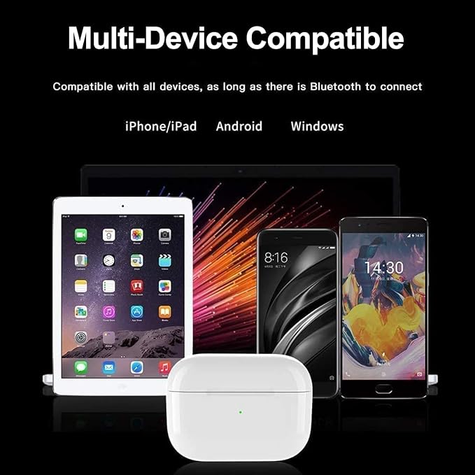 Wireless Earbuds Bluetooth 5.3 Headphones Noise Cancelling Air Buds Pods (2nd) 3D Stereo Ear pods in-Ear Ear Buds with Deep Bass Earphones Sport Headsets for Android/Samsung/Apple iPhone