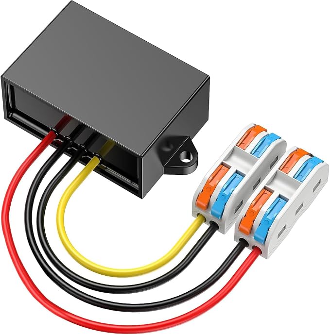 12VDC to 24VDC 5A 120W, 12 to 24V Step up Converter with Wire Terminal Block, 12 to 24 Volt Converter for Golf Cart LED Light Truck Vehicle Boat (Accept DC9-20V Inputs)