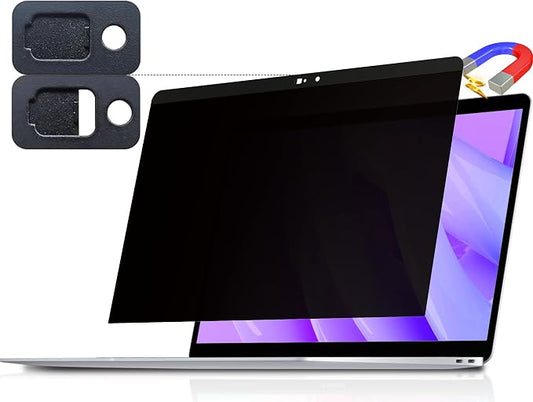 Peslv Magnetic Privacy Screen for Macbook 12 Inch (2012-2017), Removable Anti Blue Light Glare Filter Private Matte Screen Protector for Mac 12in Laptop Computer(Model A1534 A1931)