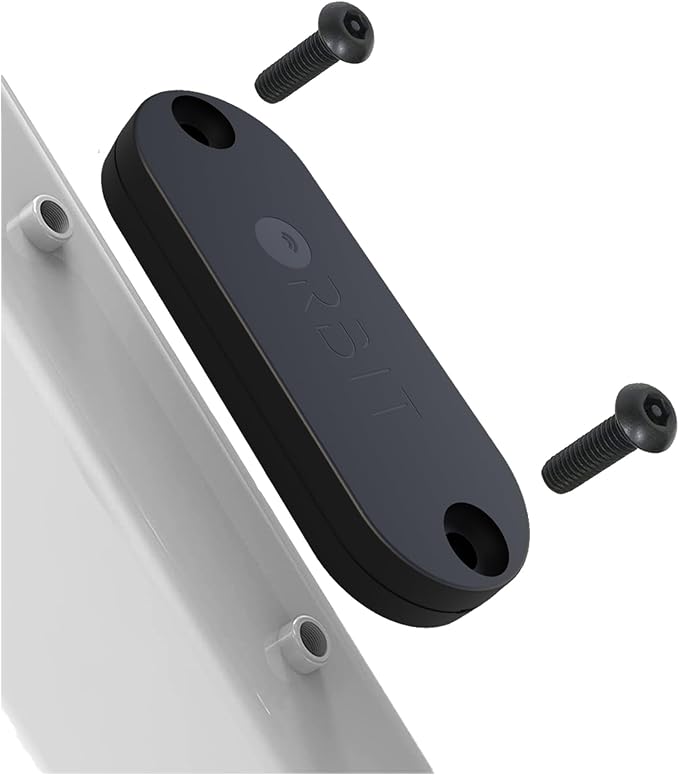 Orbit Velo - Advanced Bike Tracker with Apple Find My, Global GPS Location on iPhone, iPad, Mac & Apple Watch, Waterproof with 3 Year Battery Life, Secure Mount for Bottle Holder | item-finders
