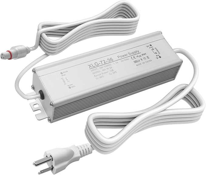 36V Power Adapter Compatible with Govee Permanent Outdoor Lights 2, Suitable for H705A Controller, Replace Transformer,Not Compatible with Other Brands and Models