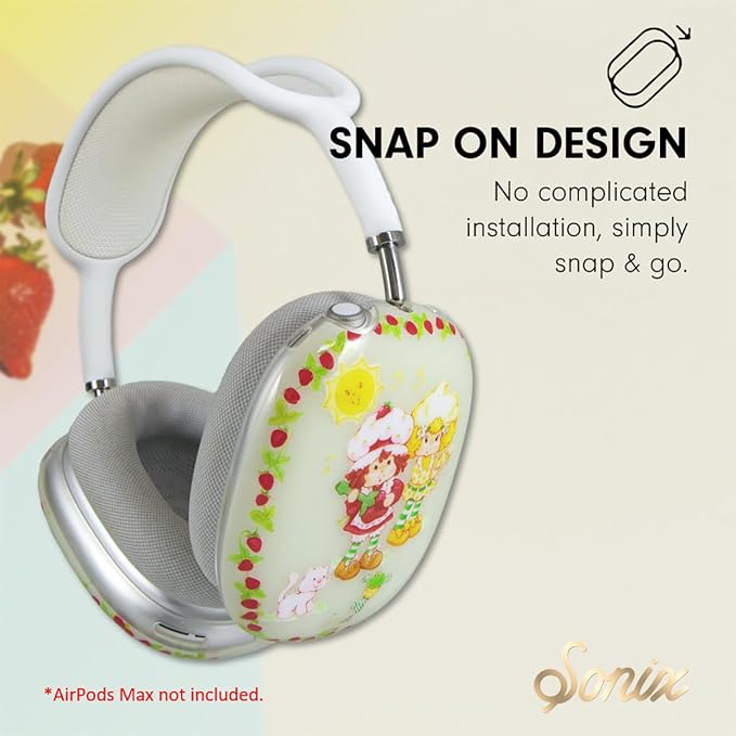 Sonix Protective Case for AirPods Max 2 & 1 | Headphones Cover | Strawberry Shortcake Berry Besties
