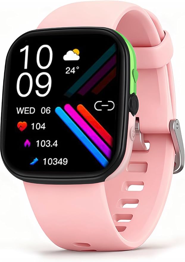 MorePro Smart Watch (Answer/Make Call), 1.83” Health Fitness Watch with Heart Rate, Blood Pressure,SpO2 and Sleep Monitor, 100+ Sports Modes, IP68 Waterproof Fitness Tracker for Men Women