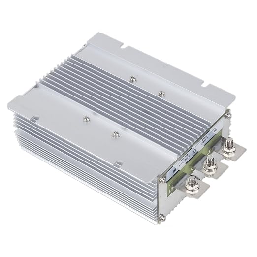 uxcell Voltage Converter Regulator DC 24V to DC 12V 60A 720W Truck Power Transformer