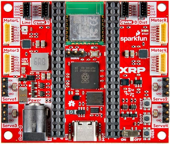 Experiential Robotics Platform (XRP) - DIY Kit - Chassis Not Included - Beginner to Advanced STEM Robot - Print Your Own Chassis