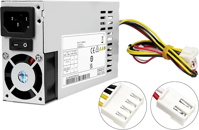 S-Union Upgraded DPS-200PB-185 B 190W Video Recorder Power Supply Compatible with DPS-200PB-185B AC100-240V 3.5A 47-63HZ Switching Power Supply Adapter (4Pin+2Pin)