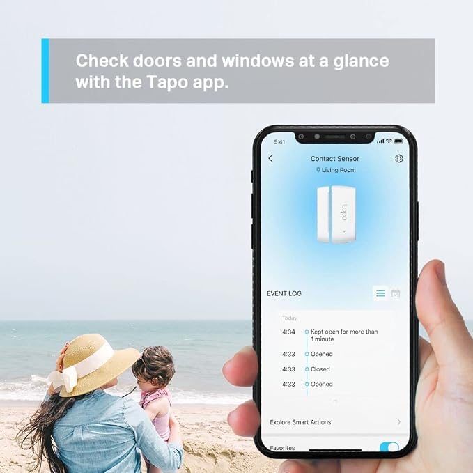 TP-Link Tapo Sensor Starer Kit: "1 x Hub H100" + "1 x Motion Sensor T100" + "1 x Contact Sensor T110"