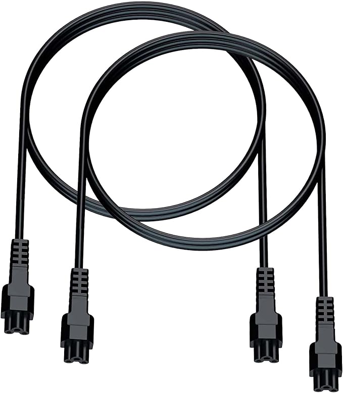 LAMPAOUS 2X 40 Extension Cord Jumper Cord FixtureSmart Hardwired Smart Under Cabinet Lights (40" Extension Cord)