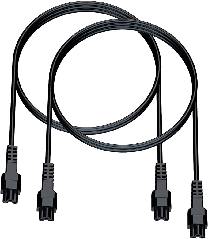 LAMPAOUS 2X 20 Extension Cord Jumper Cord FixtureSmart Hardwired Smart Under Cabinet Lights (20" Extension Cord)