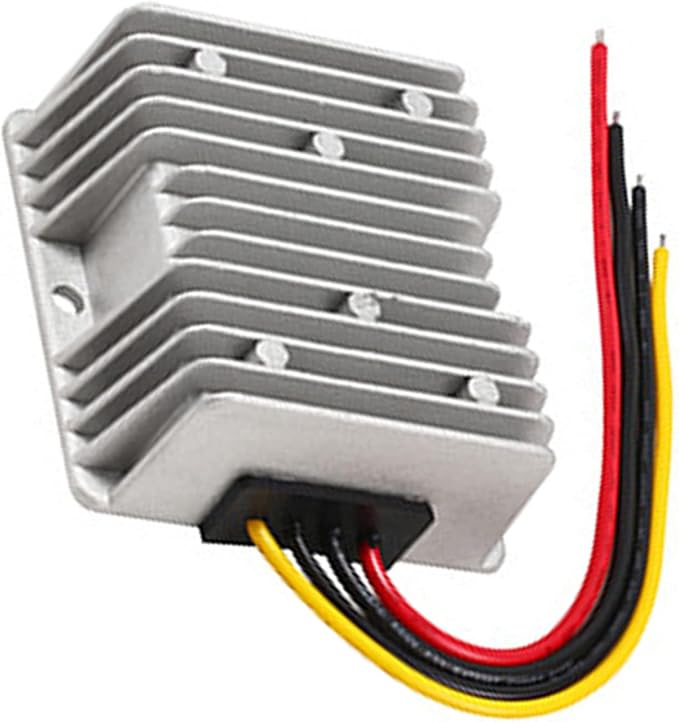 DC 12V-24V 15A 360W Voltage Booster, DC Boost Converter, Regulator Power Supply, Waterproof for Vehicle, Boat, Electric Bike