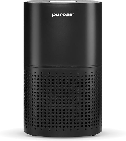 PuroAir 240 HEPA Air Purifiers for Home Pets Air Cleaner up to 1,000 Ft² - HEPA Filter + CarbonTech up to 500X Stronger - Cleans Air Fast - Auto, Sleep Modes Air Purifiers for Bedroom, Office, Dorm