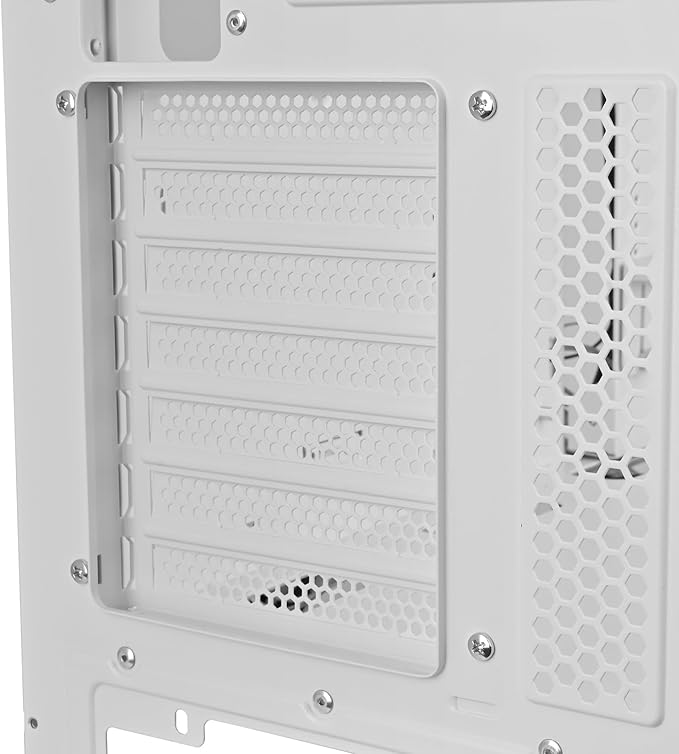 Silverstone Technology FARA 514X White All-Metal ATX Tower Chassis with Dual Radiator Support, ARGB Fans, and GPU Brace, SST-FA514X-WG