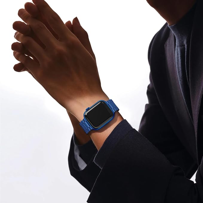 EPULY Metal Band Compatible with Apple Watch Bands for Men 49mm 46mm 45mm 44mm 42mm 41mm 40mm 38mm, Business Stainless Steel Strap for iWatch Bands Series 11 10 9 8 7 6 5 4 3 2 1, SE3 2 1, Ultra3 2 1