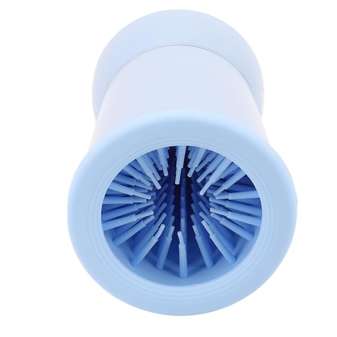 Automatic Dog Paws Cleaner, Rechargeable Portable Pet Paws Washer Cup with Soft Silicone Brush, Dog Foot Cleaning Machine, Silicone Bristle Pet Paws Cleaner Cup for Dog and Cat