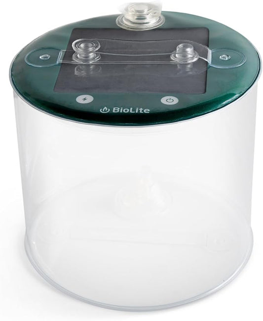 BioLite Luci Charge Inflatable Rechargeable Solar Camping Lantern, Charge 150