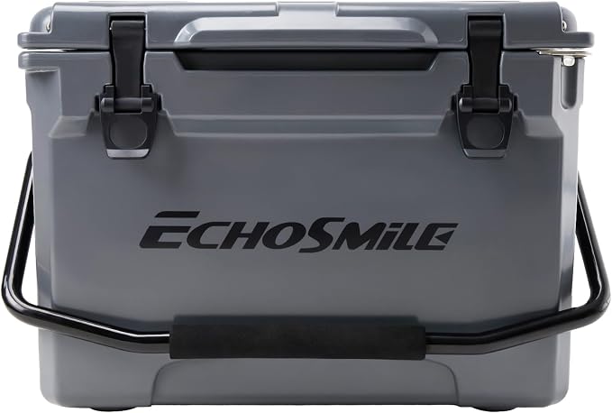 EchoSmile 25/30/35/40/60/75 Quart Rotomolded Cooler, Built to Stand up to The Rigors of The Journey