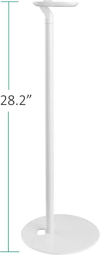 ynVISION.DESIGN Fixed Height Floor Stands Compatible with Sonos One, SL, and Play:1 Speaker | 2 Pack | YN-ONE Pair (White)