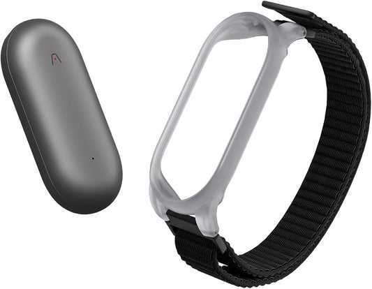 Plaud NotePin AI Voice Recorder, Voice Recorder with Adjustable Wearable Strap, Transcribe & Summarize with AI Technology, 64GB Memory