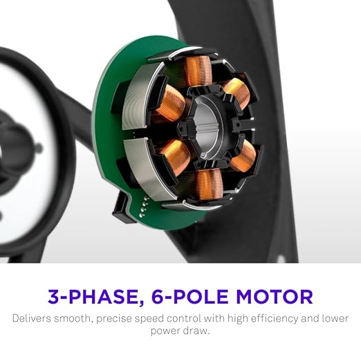 NZXT F140X Performance Fan - 140mm PWM RGB PC Case Fan - Max Airflow & Static Pressure - Low Noise - LCP Frame & Blades - Magnetic Fluid Dynamic Bearing - 30mm Thick - Black
