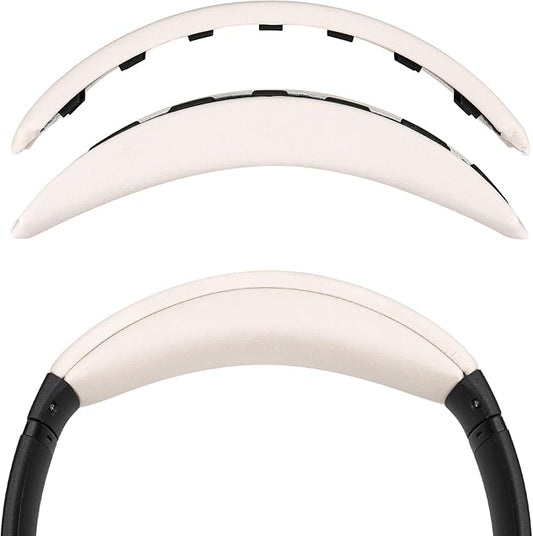Geekria Headband Pad Compatible with Bose QuietComfort 35 II Gaming, QC35 II/QC35/QC45/QC SE Headphones Replacement Band, Headset Head Top Cushion Cover Repair Part (Beige)