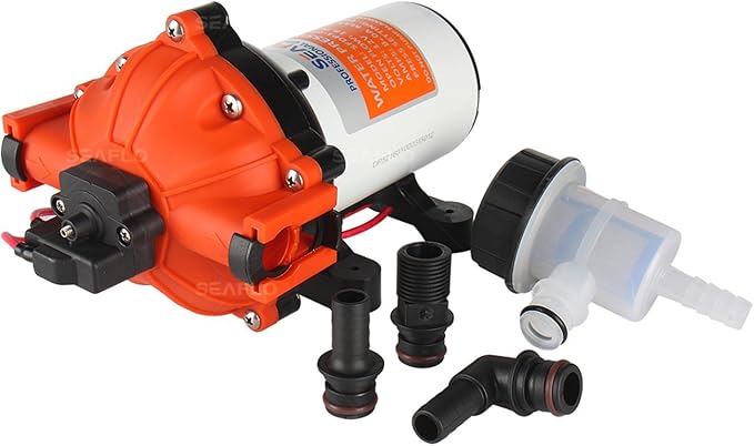 SEAFLO 52-Series Water Pressure Diaphragm Pump - 12v, 5.5GPM, 60PSI