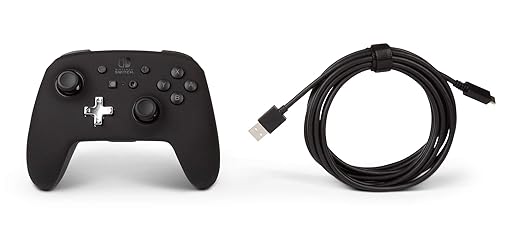 PowerA Enhanced Wireless Controller for Nintendo Switch/Switch 2 / Switch Lite/OLED Model - Black - Gamepad, game controller, Officially Licensed