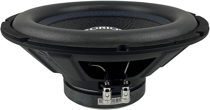ORION CBW124S Cobalt Series 12” Car Subwoofer, 1600W Max Power, 400W RMS, Single 4 Ohm, 2” OFC Voice Coil, UV Coated Cone, Foam Surround – Reliable Subwoofer for Car Audio Systems & Sub Boxes