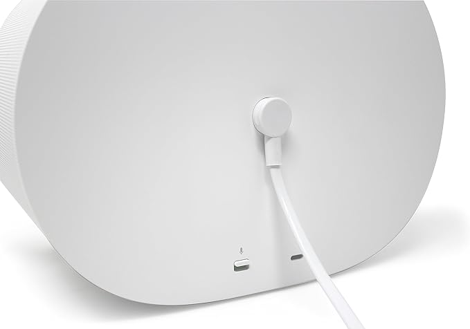 2-Pack - Extra Short Power Cords Compatible with Sonos Era 100 and Era 300 Speakers (White - 19.5 Inches)