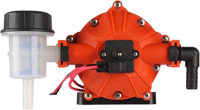 SEAFLO 52-Series Water Pressure Diaphragm Pump - 12v, 5.5GPM, 60PSI