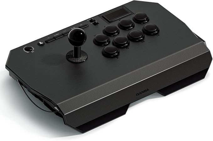 Qanba N3 Drone 2 Wired Joystick for PlayStation 5/4 and PC (Fighting Stick) Officially Licensed Sony Product