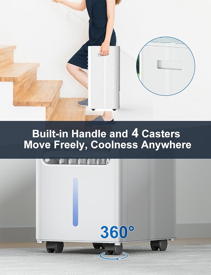 Portable Air Conditioners Windowless, Swamp Cooler for Indoors