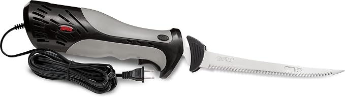 Rapala Heavy Duty Electric 7 1/2" Fillet Knife Bundle With 6" Fish'N Fillet Knife/Sharpener