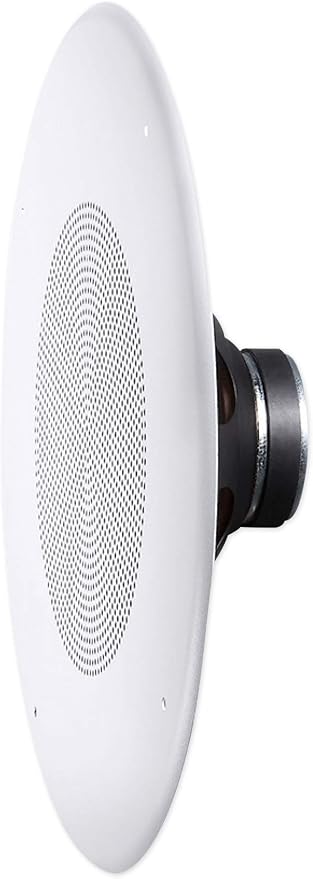 JBL Professional CSS8008 Commercial Series Round Ceiling Speaker, 8”. 5-Watt Multi-Tap Transformer for 100V, 70V and 25V Distributed Lines. Single Speaker. White and Paintable