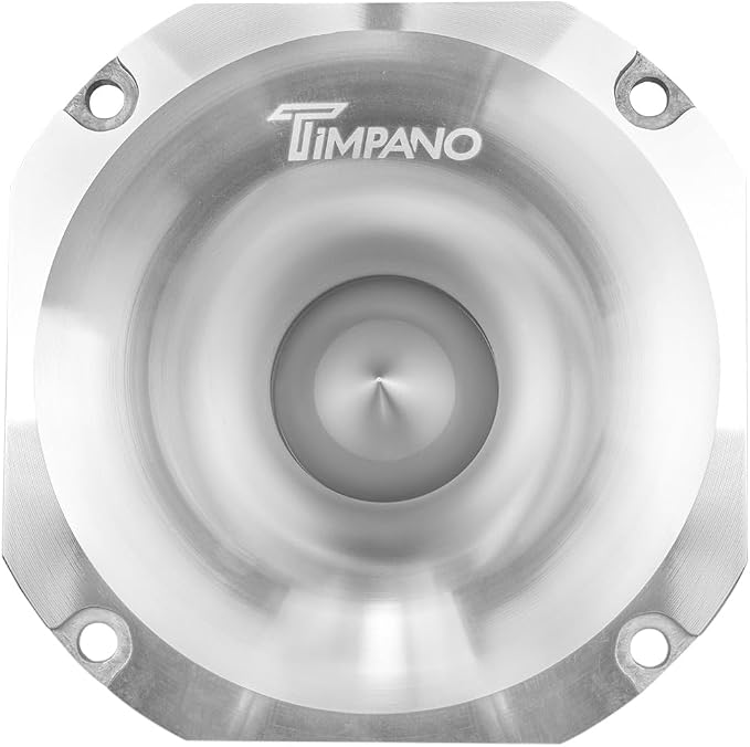 Timpano Super Tweeter 4 Inch TPT-ST71 Chrome, 8 Ohm, 900 Watts Max, 108 db, High Sensitivity, PRO Audio Bullet Super Tweeters (Pair)