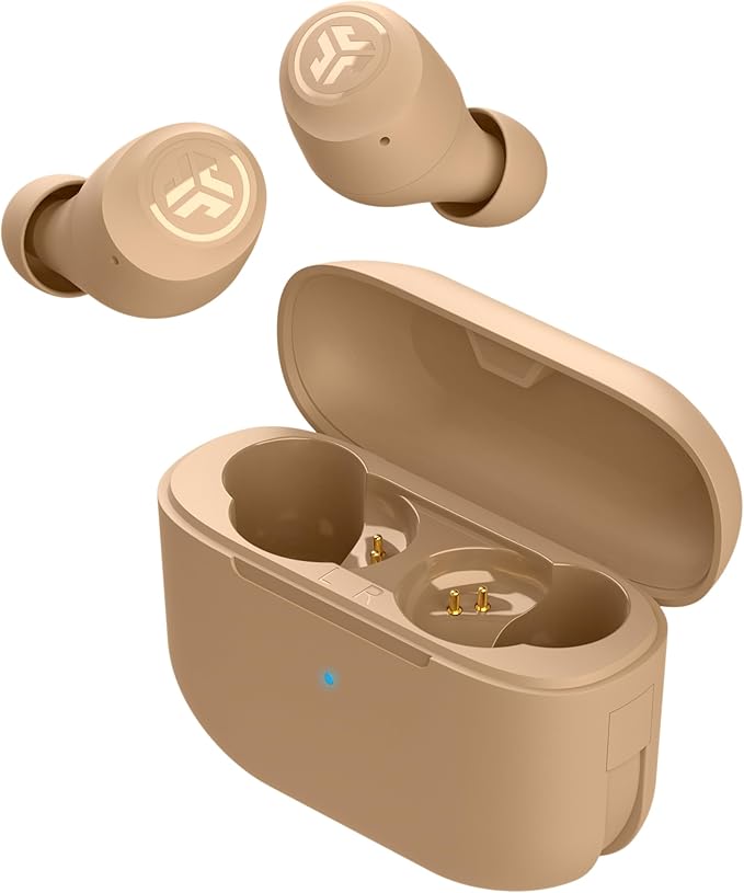 JLab, Go Air Pop+ Tones, True Wireless Earbuds, Bluetooth, IPX4, Dual Connect, 728 N