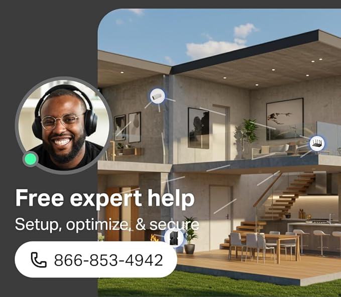 TP-Link Deco 7 BE25 Dual-Band BE5000 WiFi 7 Mesh Wi-Fi Router | 4-Stream, 240 Mhz Channels | Covers up to 2,600 Sq.Ft | 2X 2.5G Ports Wired Backhaul | VPN, MLO, HomeShield, Free Expert Help, 1-Pack
