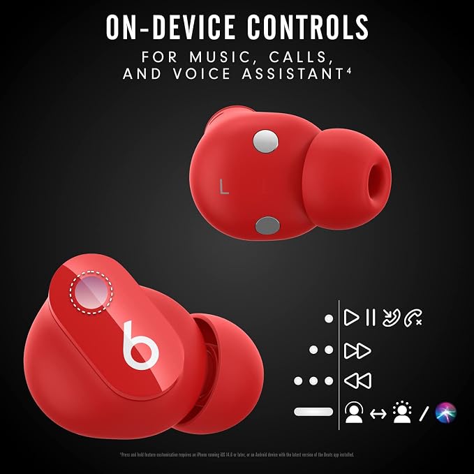 Beats Studio Buds with AppleCare+ for Headphones (2 Years) - Red