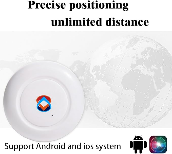 GPS Tracker for Vehicles Works with iOS & Android App No Subscription Required, with Built-in Speaker Magnetic Car Locator 2-Year Battery Life Location History & Location Sharing