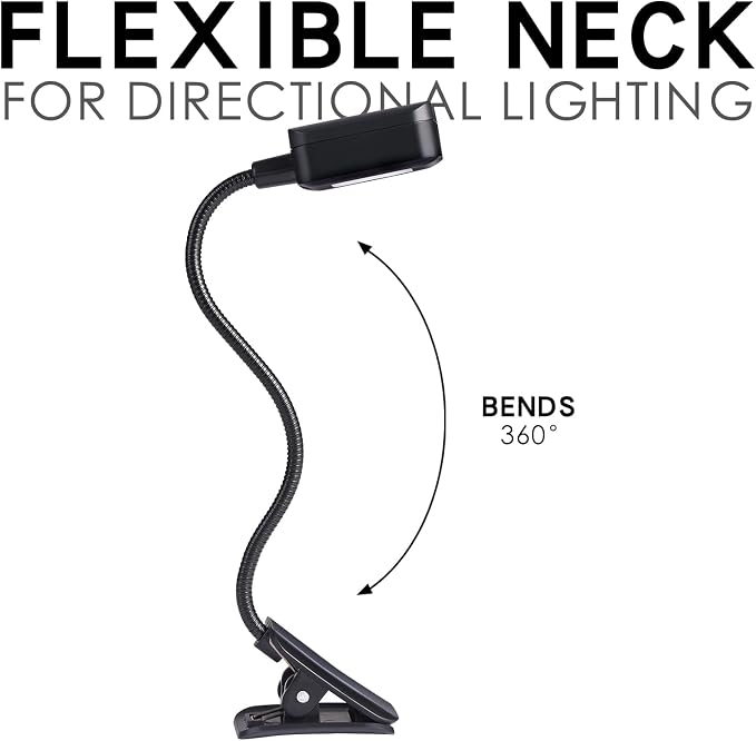KunHe Rechargeable Book Lights for Reading at Night Small Book Light Bulk Clip on Reading Lights Lightweight Booklight as Christmas Stocking Stuffers for Kids Book Lovers 16 Pack