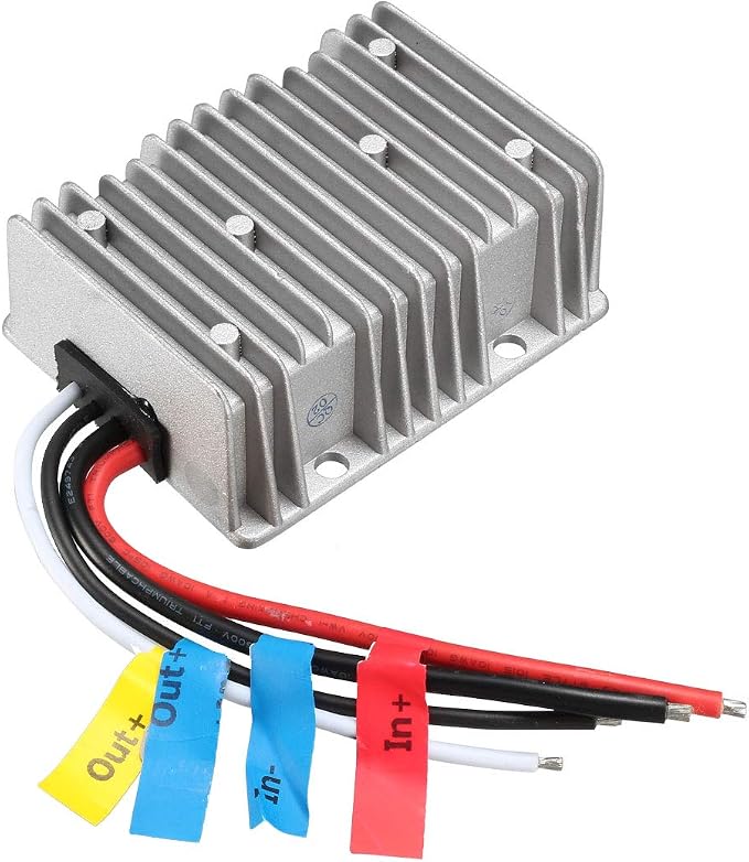 uxcell Voltage Converter Regulator DC/DC DC 12V Step-Up to DC 19V 20A 380W Power Boost Transformer Waterproof