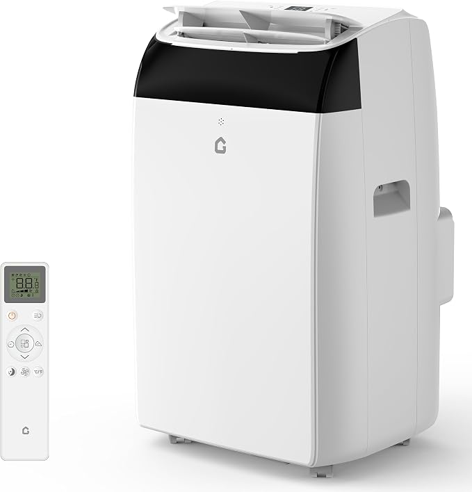 Garvee 14K BTU Portable AC 3 in 1 Follow Remote Win Kit 750 sqft Large Room