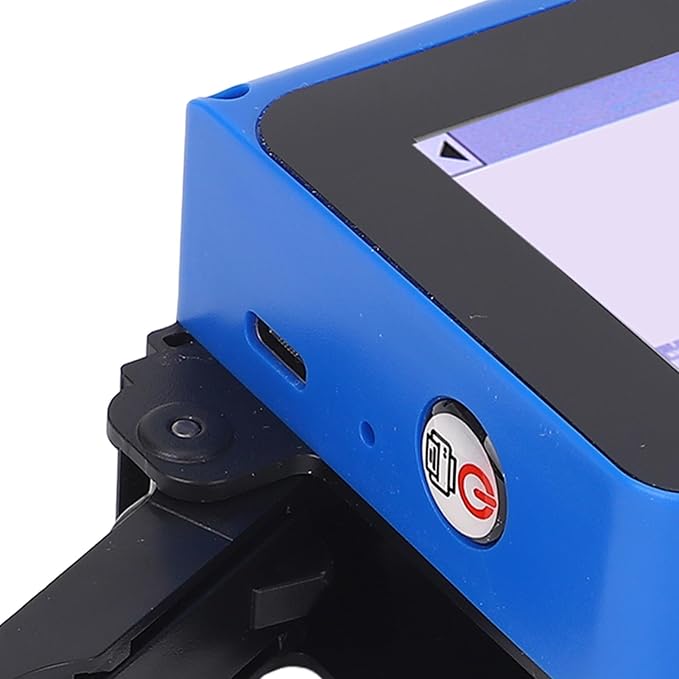 WALFRONT Handheld Inkjet Printer Touch Screen Portable Coder High Definition LED 4.3 Inch Screen Fast Drying Printing for Wood Acrylic Fabric Plastic Leather 25 Languages