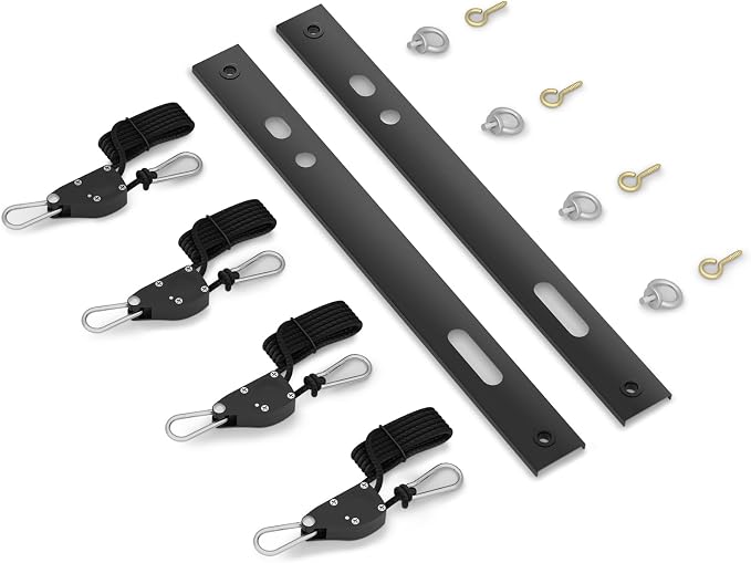 BaseAire Dehumidifier Hanging Kit for Crawl Space & Basement Dehumidifiers Airwerx 35P/55/ 65X/ 90/ 90X/ 100X/ 120X, Easy Way to Raise and Lower Dehumidifier, Helps Reduce Noise and Vibration of the