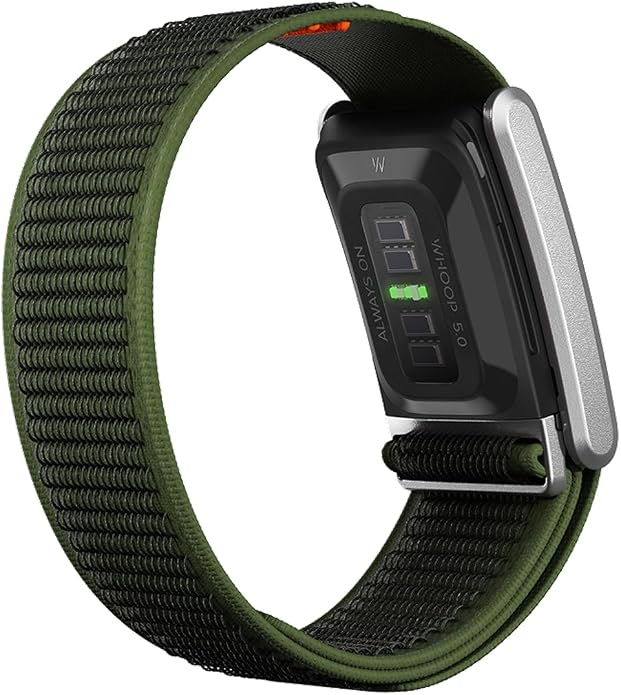 WHOOP 5.0/MG Navigator Band, Ultra-Secure Rugged Outdoor Performance Accessory with Velcro for Health, Fitness, & Wellness Wearable, Abrasion and Weather Resistant — Not Compatible with Gen 4