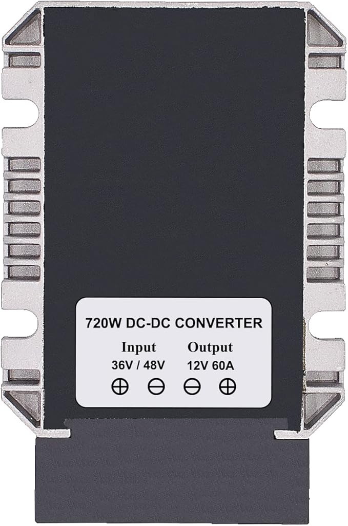 36V/48V to 12V 60A 720W Step-Down Transformer DC to DC Buck Converter DIY Power Supply
