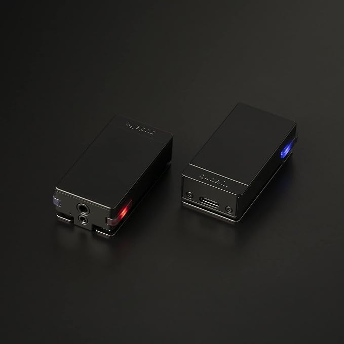 Qudelix-5K Bluetooth USB DAC AMP with LDAC, aptX Adaptive, aptX HD, AAC (Dual ES9219 3.5mm Unbalanced & 2.5mm Balanced Output)