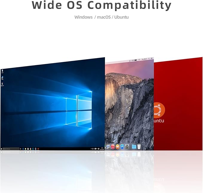 DriverGenius SerialEdgeX Series | USB-C to RS232 (DB9) Adapter with 3 LED Indicators (TX, RX, PWR), Compatible with Windows 11 and macOS 15 【USB232A-B-C, 6-Pack】