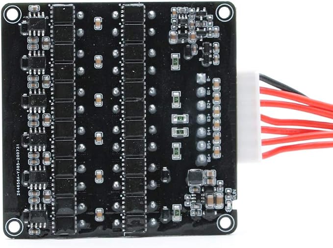 4S 5S 6S 5A Capacitor Active Equalizer Balancer LiFePO4 LFP Lithium Li-ion Lipo/Titanate LTO Battery Active Energy Transfer Balance Board for Battery Car Audio Group Balancer