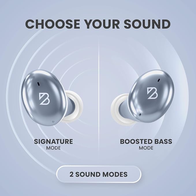 Back Bay Audio Wireless Earbuds for Small Ears, Award-Winning Sound w/Bass Mode, Durable Sweatproof Bluetooth Earbuds, Comfortable for All Ears